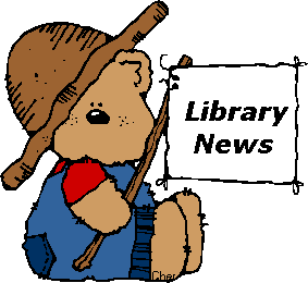 Bear with Library Flag